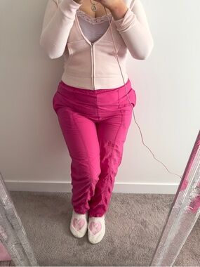 pink vintage northern spirit ski snow pants
